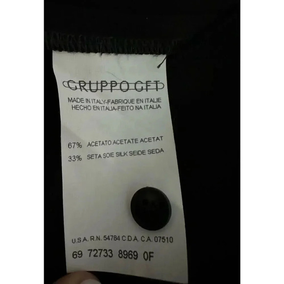 Giorgio Armani Le Collezioni Top & Pant Suit Set Womens Size 14 vintage - Picture 11 of 12